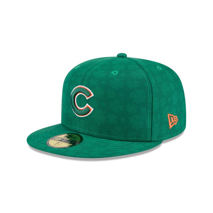 Chicago Cubs St. Patrick's Day 2025 59FIFTY Fitted Hat