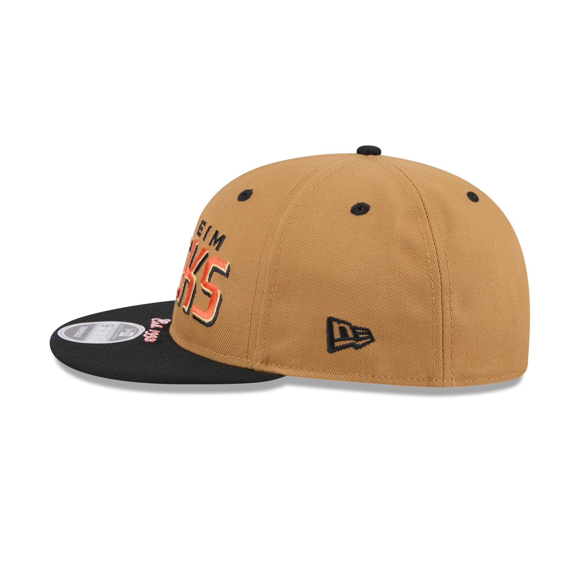 Anaheim Ducks Wheat Retro Crown 9FIFTY Snapback Hat